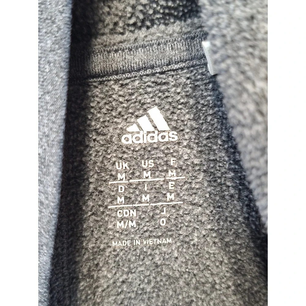 Adidas Response Astro Hoodie Mens Medium Heather Gray Pullover‎ Athletic Sporty